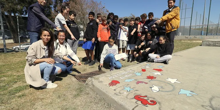 600 escolars de Blanes participen en la nova campanya mediambiental ‘Aquí comença el Mar’