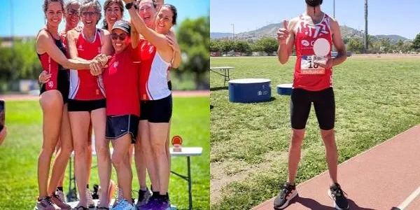 Les altafullenques Marta Camps i Elena Rodríguez alcen el títol del Campionat de Catalunya de Clubs Màster