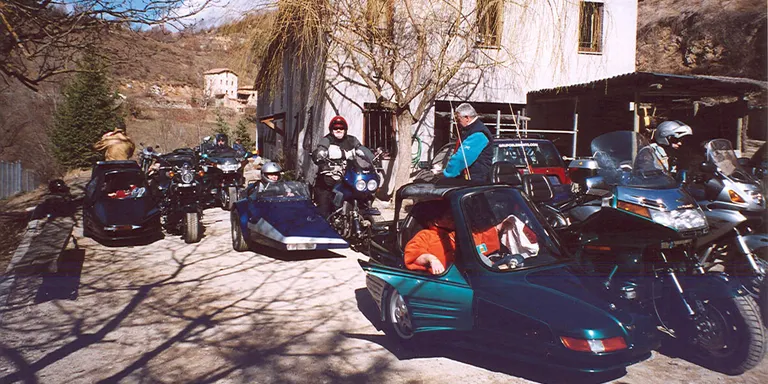 El Sidecar Club 3 Rodes celebra els seus deu anys d'activitat al Pirineu