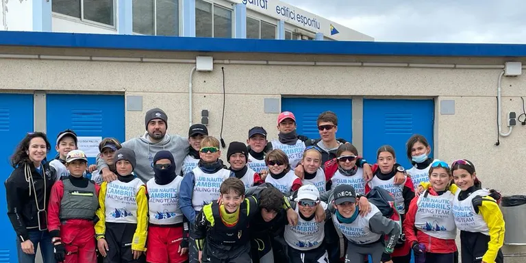 El regatista del Club Naùtic Cambrils Joan Domingo queda segon al Trofeu Comodor del Garraf d’Optimist