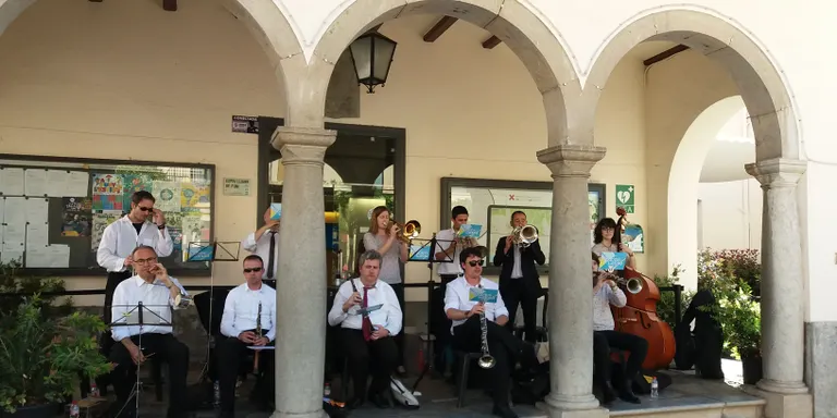 Audició de sardanes amb la Cobla La Principal de Cassà
