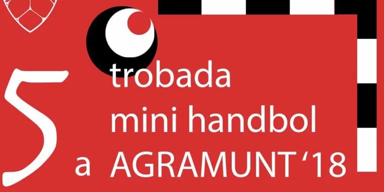 Cinquena trobada de mini handbol a Agramunt