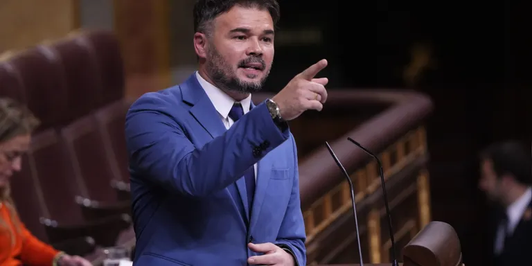 Rufián: "L'amnistia és una solució política que salda un deute amb Catalunya"