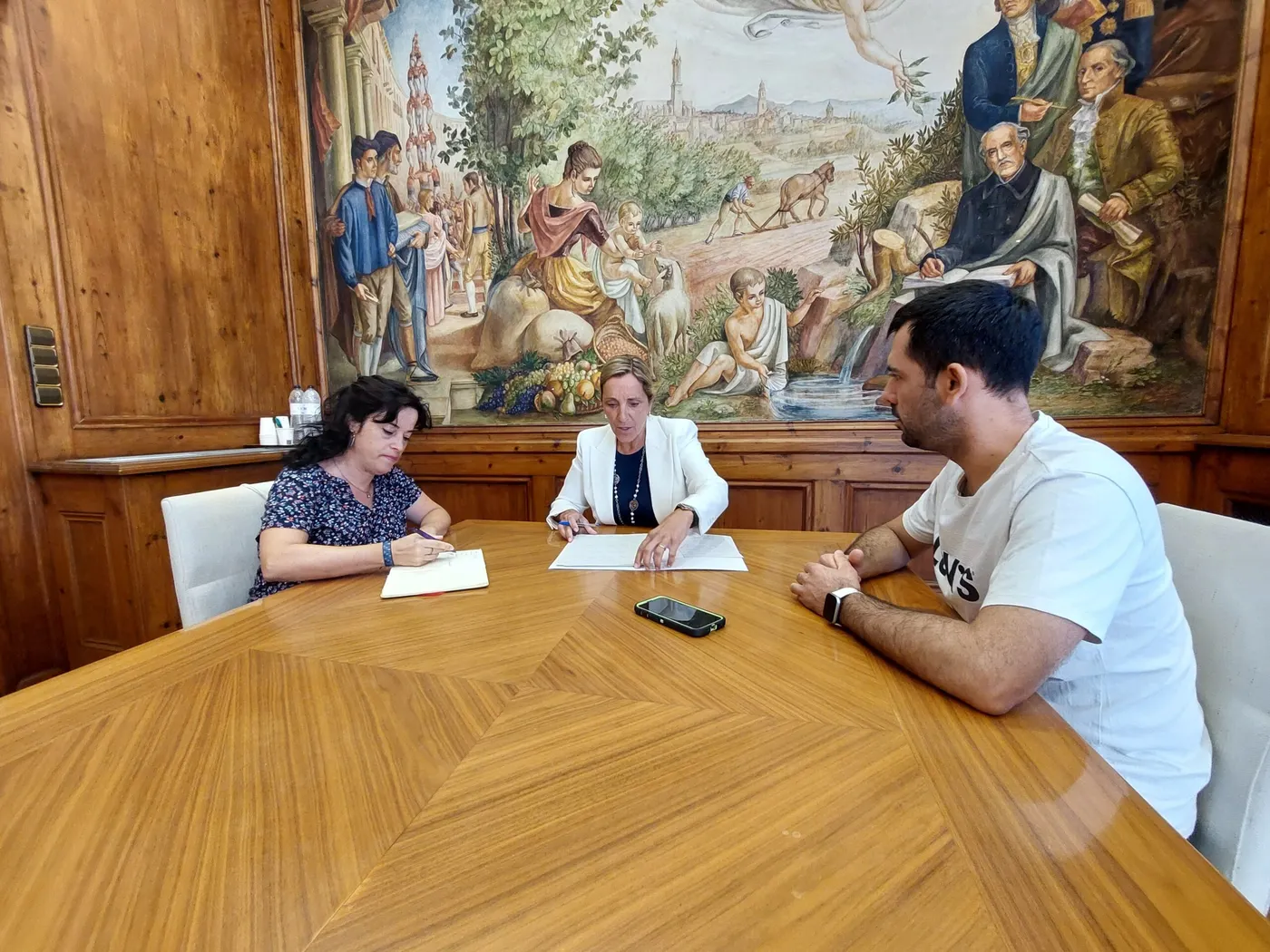 Front comú a Valls contra el pla alternatiu de trens