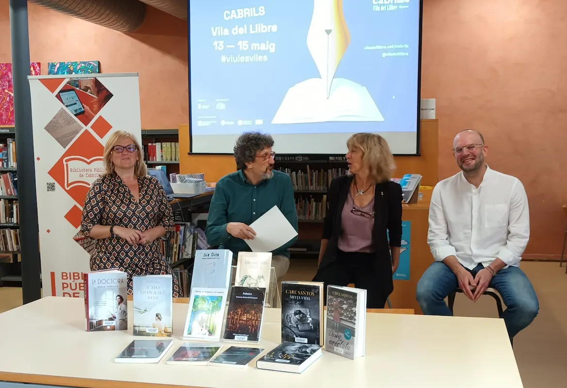 Cabrils, Vila del Llibre, del 13 al 15 de maig