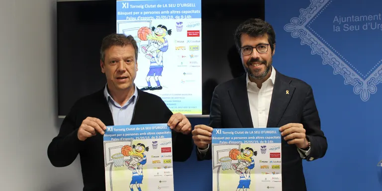 Tot a punt per celebrar l’11è Torneig Ciutat de la Seu d’Urgell de bàsquet per a persones amb altres capacitats