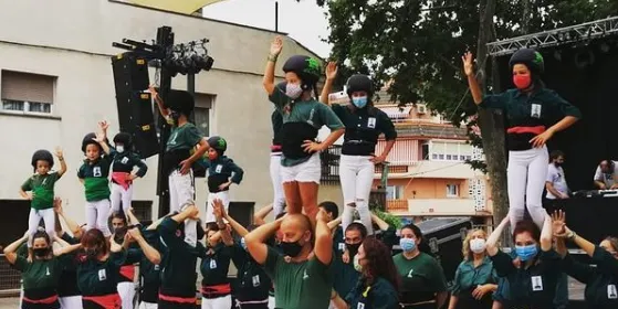 Els Escaldats faran la primera actuació castellera oficial des d’abans de la pandèmia en l’acte institucional de la Diada