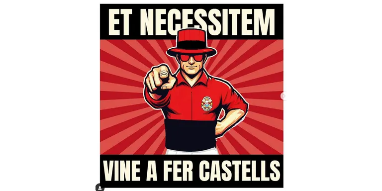 Els Castellers comencen els assajos al seu local de Pineda amb la campanya 'Et necessitem'