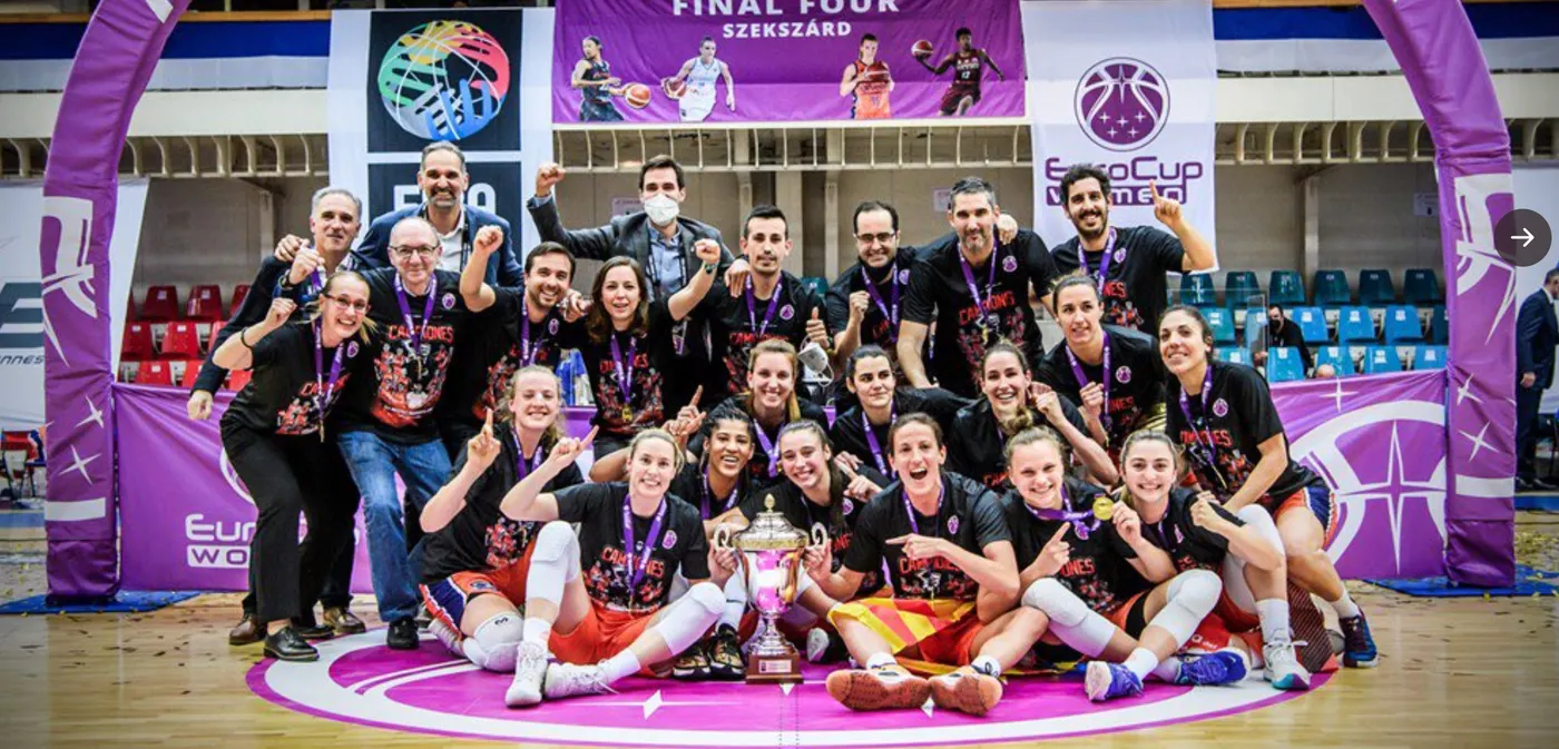 El València Basket són les noves campiones de l’EuroCup