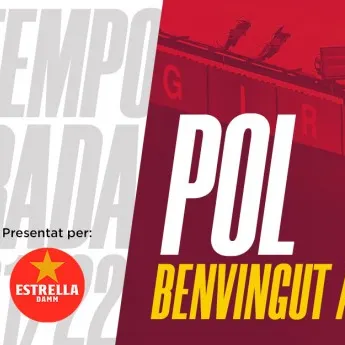 Presentació del nou jugador del Girona FC  Pol Lozano (01-09-2021)