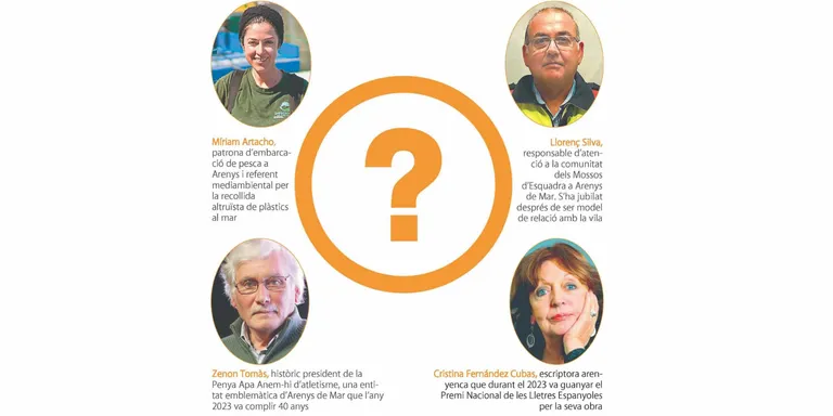 Ja s'han fet públics els candidats que opten a ser l'Arenyenc de l'Any 2023