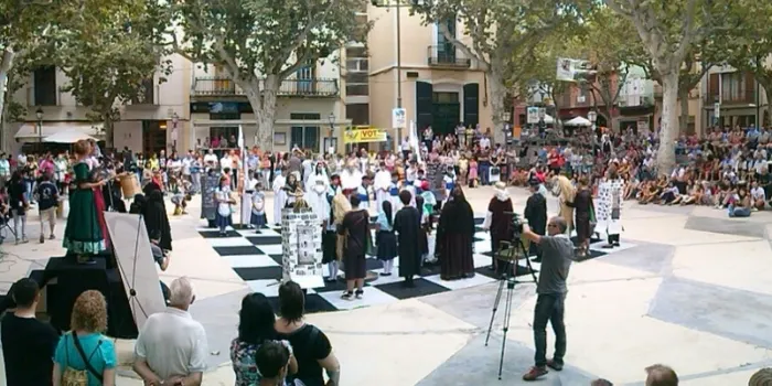 Els "Escacs Vivents" d'Arenys de Munt s'emporten un premi Ateneu