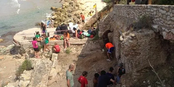 La museïtzació dels Banys de Mar d’Altafulla inclourà un estudi sobre la dinàmica marina que en permetrà una millor preservació
