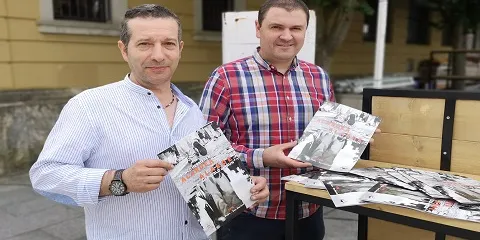 UNA IMAGEN DE JOEL IGLESIAS, PORTADA DEL PROGRAMA DE FIESTAS