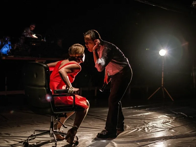 Un moment de l'espectacle (foto: Ivan Moreno)
