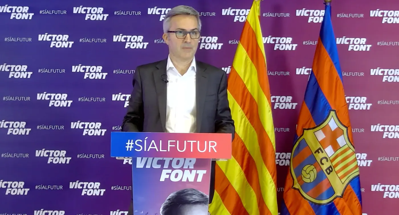 Víctor Font es compromet a proporcionar un abonament als primers 2000 socis en llista d'espera