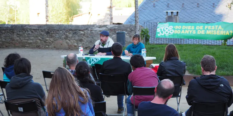 Stop JJOO organitza un autocar des de l'Alt Urgell per a la manifestació d'aquest diumenge a Puigcerdà