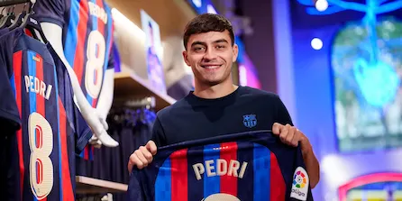 Pedri vestirà el 8 a l’esquena