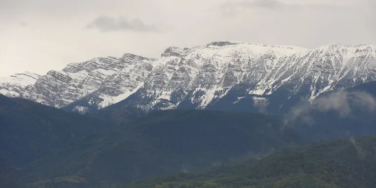 Primera nevada important de la temporada a l'Alt Pirineu