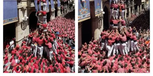 Dues colles estrenen la gamma extra en el cap de setmana de descans de Joves i Vella
