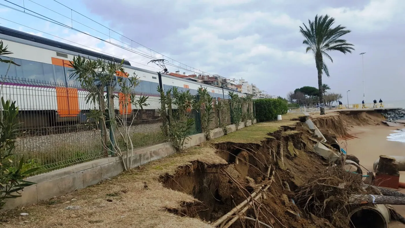 El Consell de Ministres aprova mesures urgents i finançament per pal·liar els danys dels temporals, entre aquests, del temporal marítim de Pineda