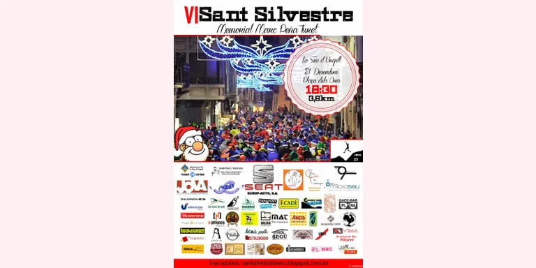 La 6a Sant Silvestre de la Seu ja té prop de 1.000 inscrits