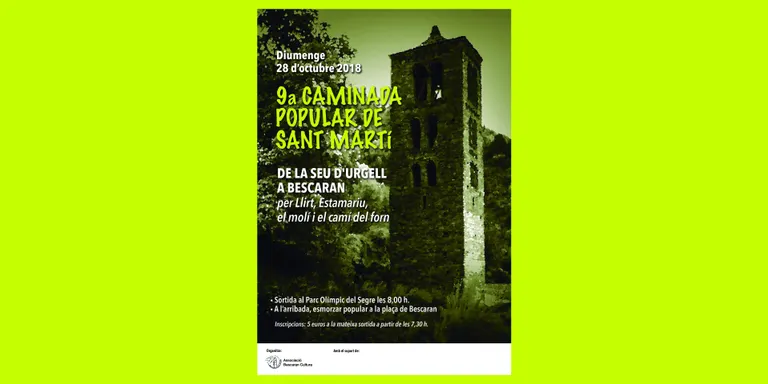 La Caminada Popular de Sant Martí arriba a la novena edició