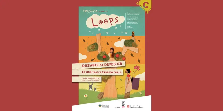 Engruna Teatre presenta a la Seu l'espectacle familiar 'Loops'
