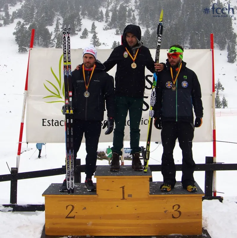 Sadurní Betriu, al podi del campionat estatal de llargues distàncies (FCEH)