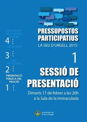 La Seu inicia el procés participatiu per decidir el destí d'una partida del pressupost municipal