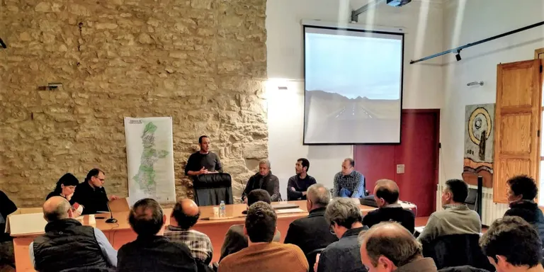 Reunió per recuperar el camí ramader de la Cabanera