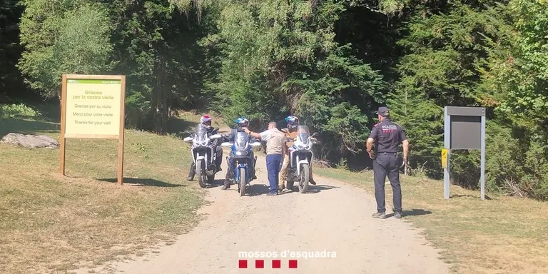 Agredit un vigilant al Parc Natural de l’Alt Pirineu quan advertia a un motorista que circulava per un lloc restringit