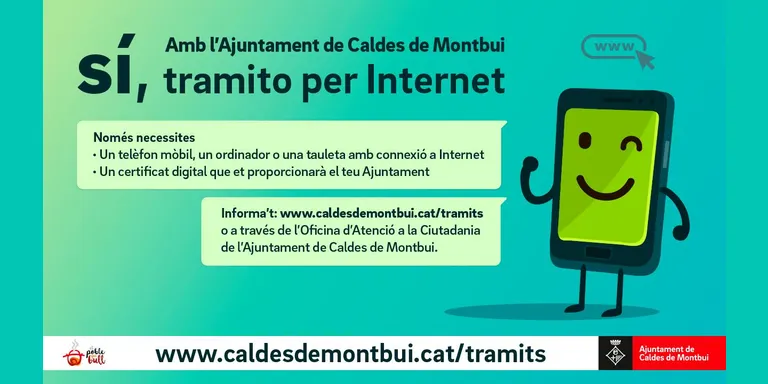 L'Ajuntament posa a disposició el tràmit per obtenir el certificat electrònic IdCat
