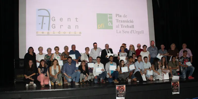 La projecció del curtmetratge intergeneracional ‘1939. La vetlla’ omple el Cinema Guiu de la Seu d’Urgell