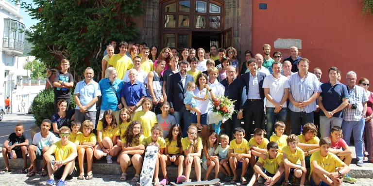 Maialen Chourraut, homenatjada a l'Ajuntament de la Seu per l'or a Rio 2016