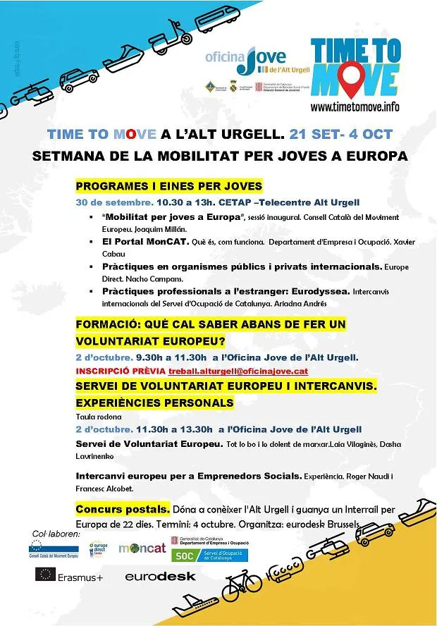 L'Oficina Jove - Setmana de la Mobilitat per Europa