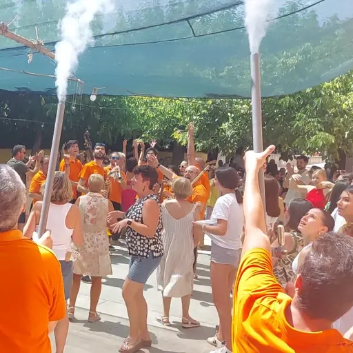 La ja tradicional Sardana Coti x Coti amb la Cobla Contemporània, a la Festa Major 2024 de Sant Pere