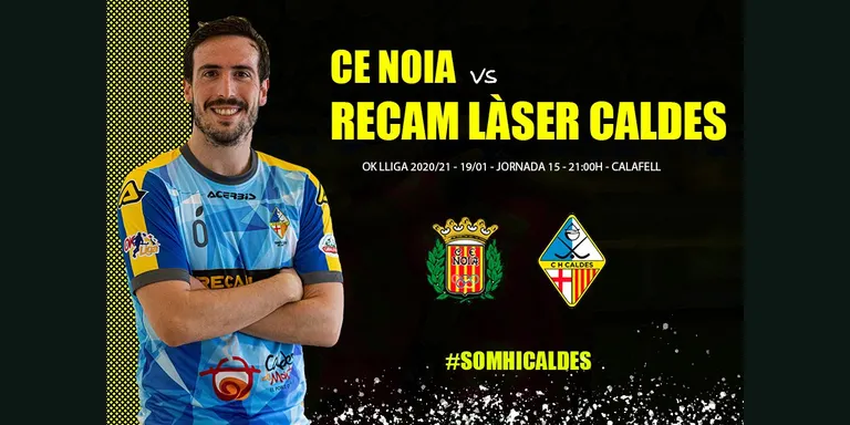 El Recam Làser Caldes tanca la primera volta de lliga enfrontant-se al Noia