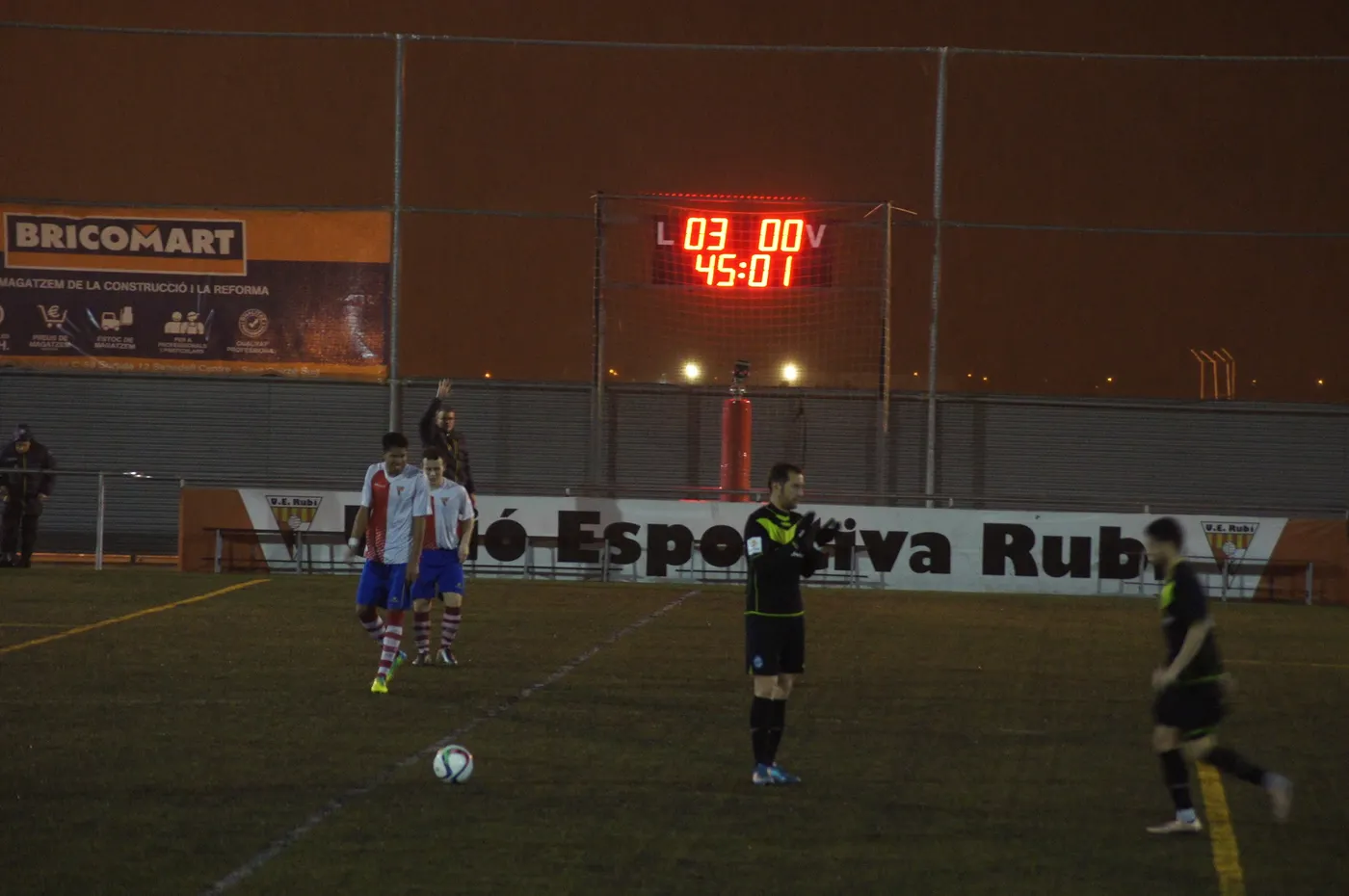 El partit a quedat sentenciat abans del descans amb el 3 a 0