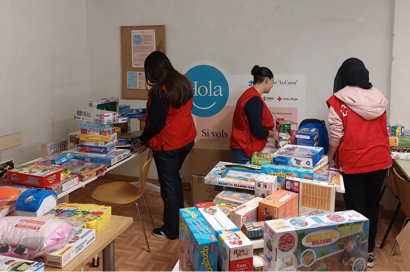 La campanya de recollida de joguines de Creu Roja a Solsona beneficia prop d'una quarantena d'infants