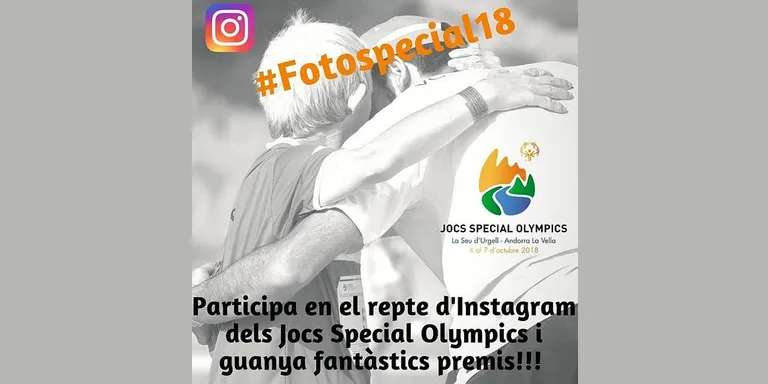 En marxa el concurs fotogràfic dels Special Olympics 2018
