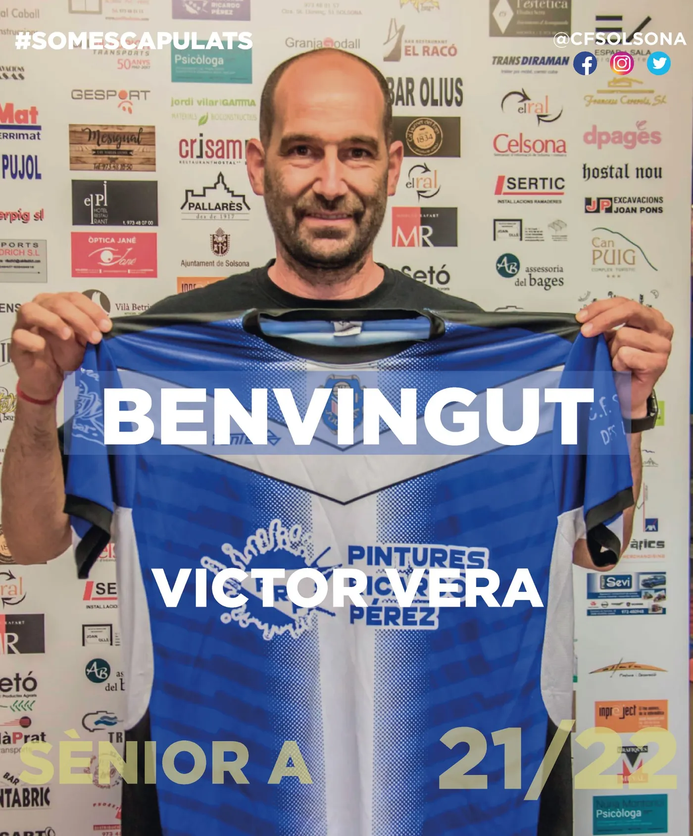 L'entrenador del primer equip del Club Futbol Solsona plega per discrepàncies amb el president