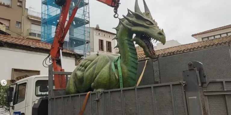 L'Arenyot passa pel taller per reparar-li la pota