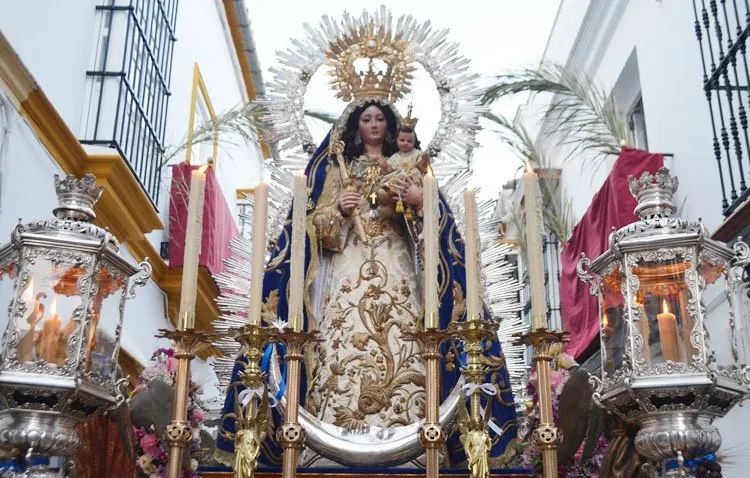 Los detalles de la procesión de la Virgen del Socorro