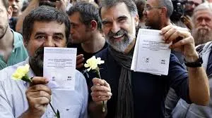 Aquest dimarts, acte per commemorar el primer aniversari dels empresonaments de Sànchez i Cuixart