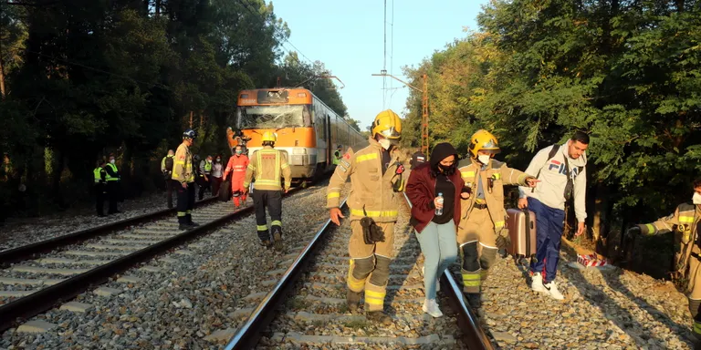 Adif preveu restablir la circulació per les dues vies entre Maçanet i Caldes abans del primer tren del dijous