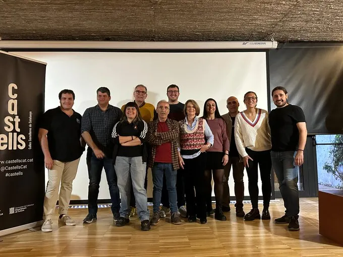 Carles Cortés escollit nou president de la Coordinadora de Colles Castelleres de Catalunya