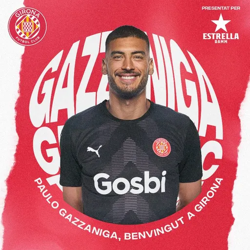 Presentació nou jugador del Girona FC Paulo Gazzaniga