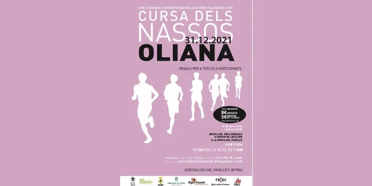 Obertes les inscripcions per participar a la Cursa dels Nassos d'Oliana