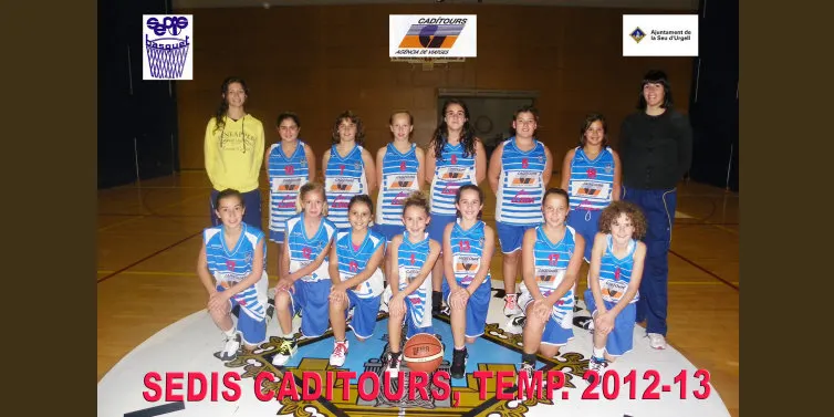El Sedis CadíTours, sotscampió territorial de mini femení